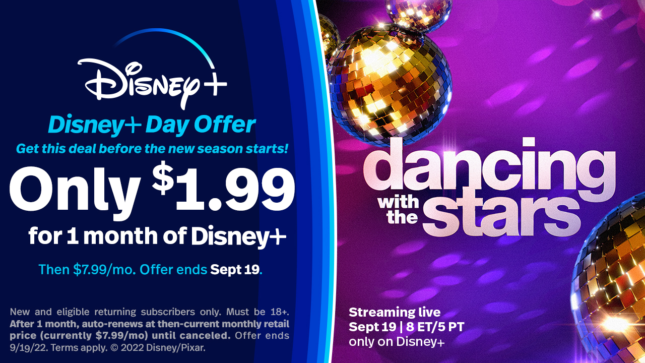 Dancing with the Stars and Disney+ Day