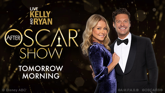 Live with Kelly and Ryan After Oscar Show