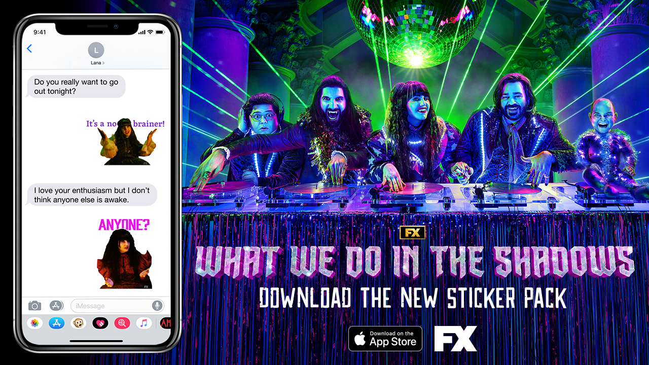 Download What We Do in the Shadows Sticker Pack